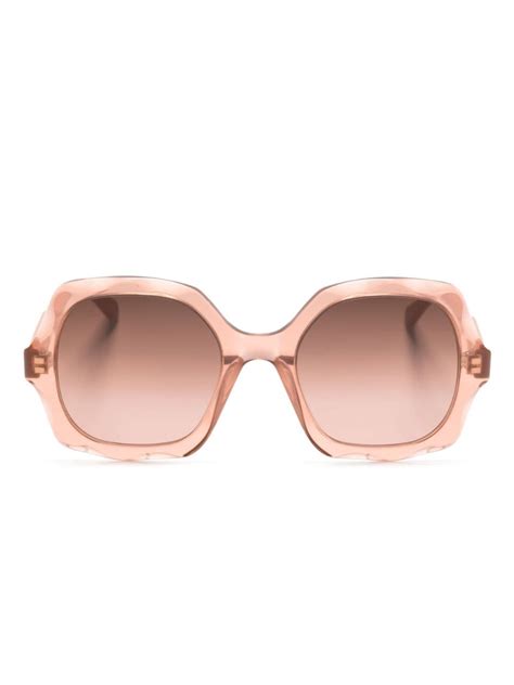 chloe scalloped sunglasses|chloe sunglasses vintage.